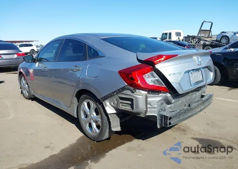 2016 Honda Civic Lx из США, поврежденный, VIN 19XFC2F53GE019577